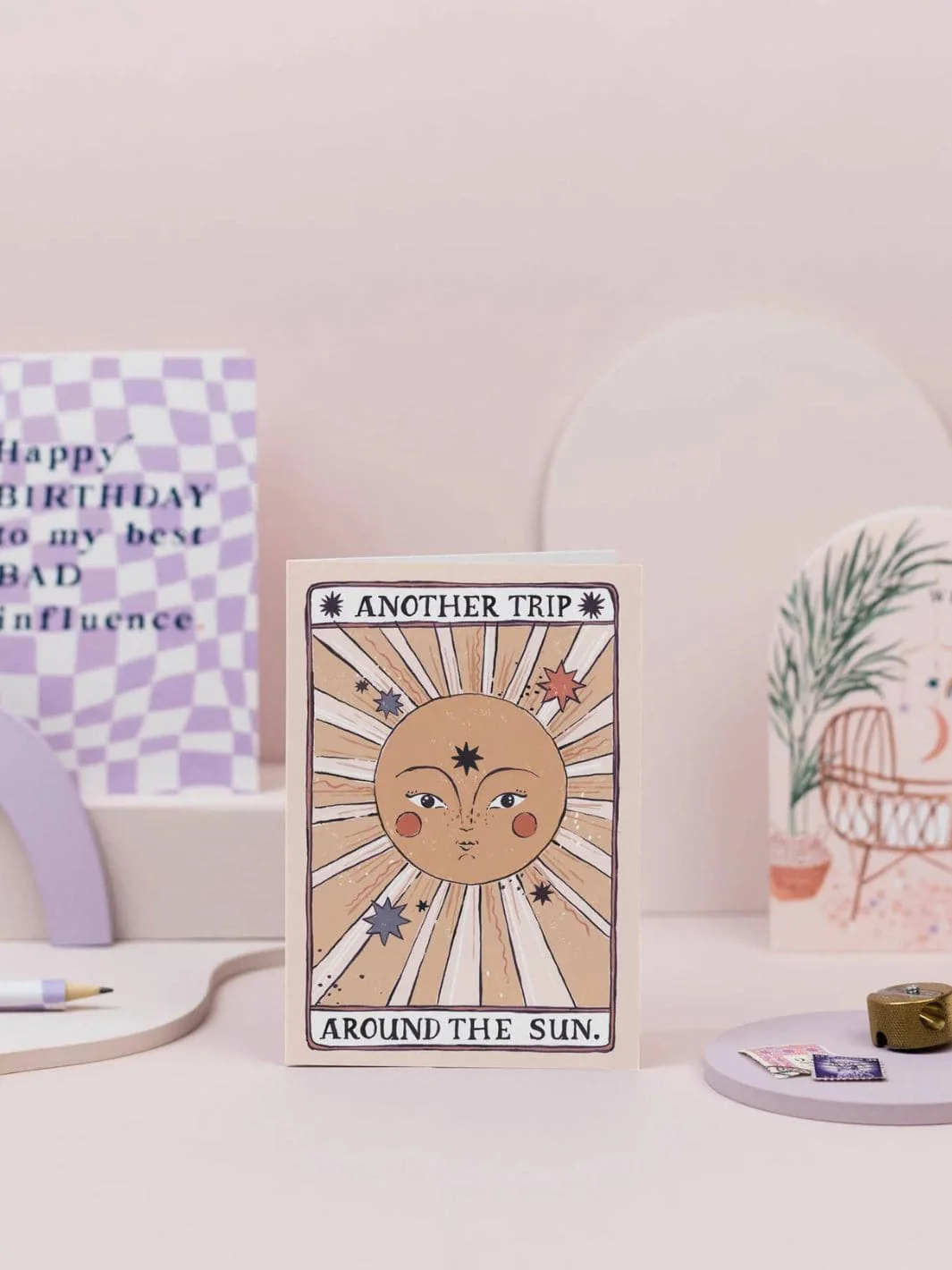 Tarot Sun Birthday Card - Image 2
