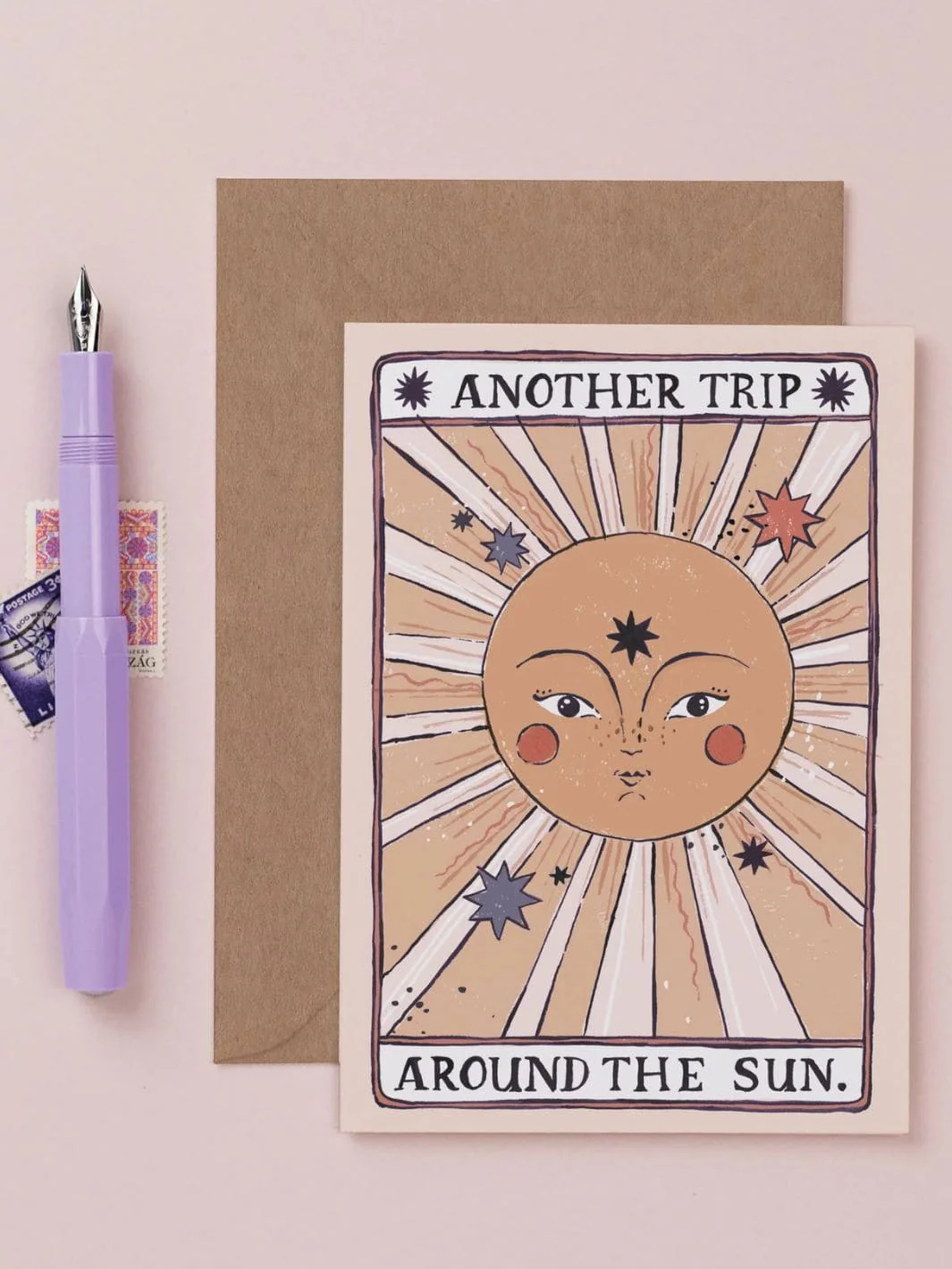 Tarot Sun Birthday Card - Image 6