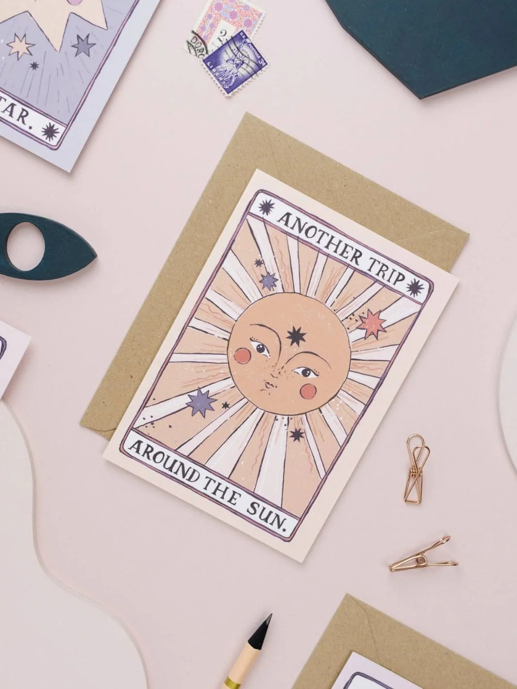 Tarot Sun Birthday Card - Image 7