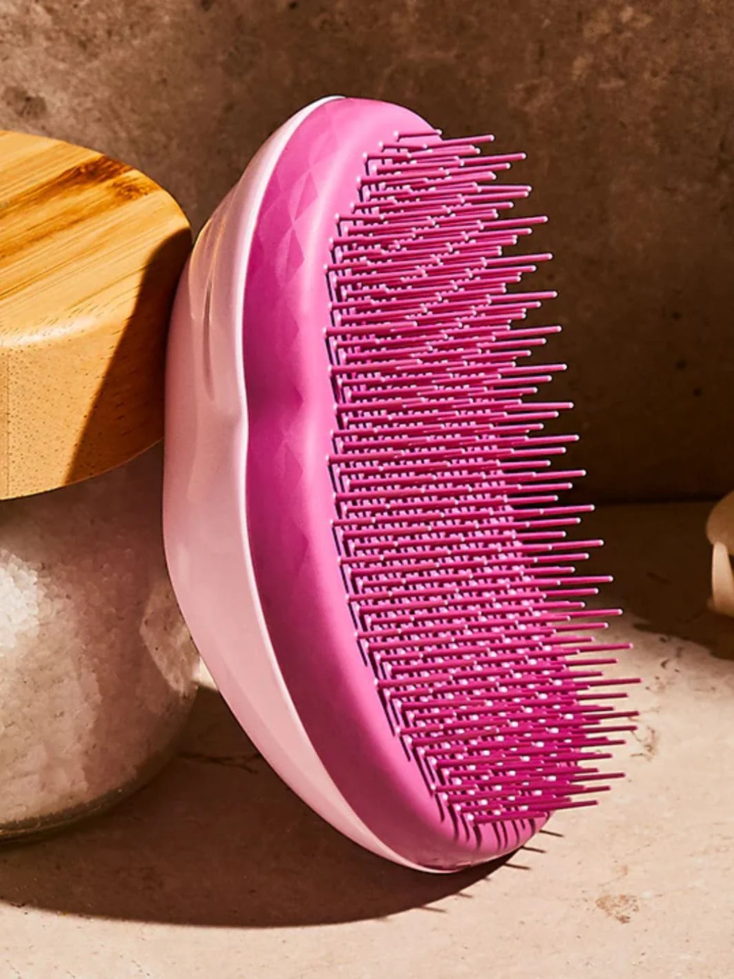 The Detangling Hairbrush - Pink Mauve - Image 2