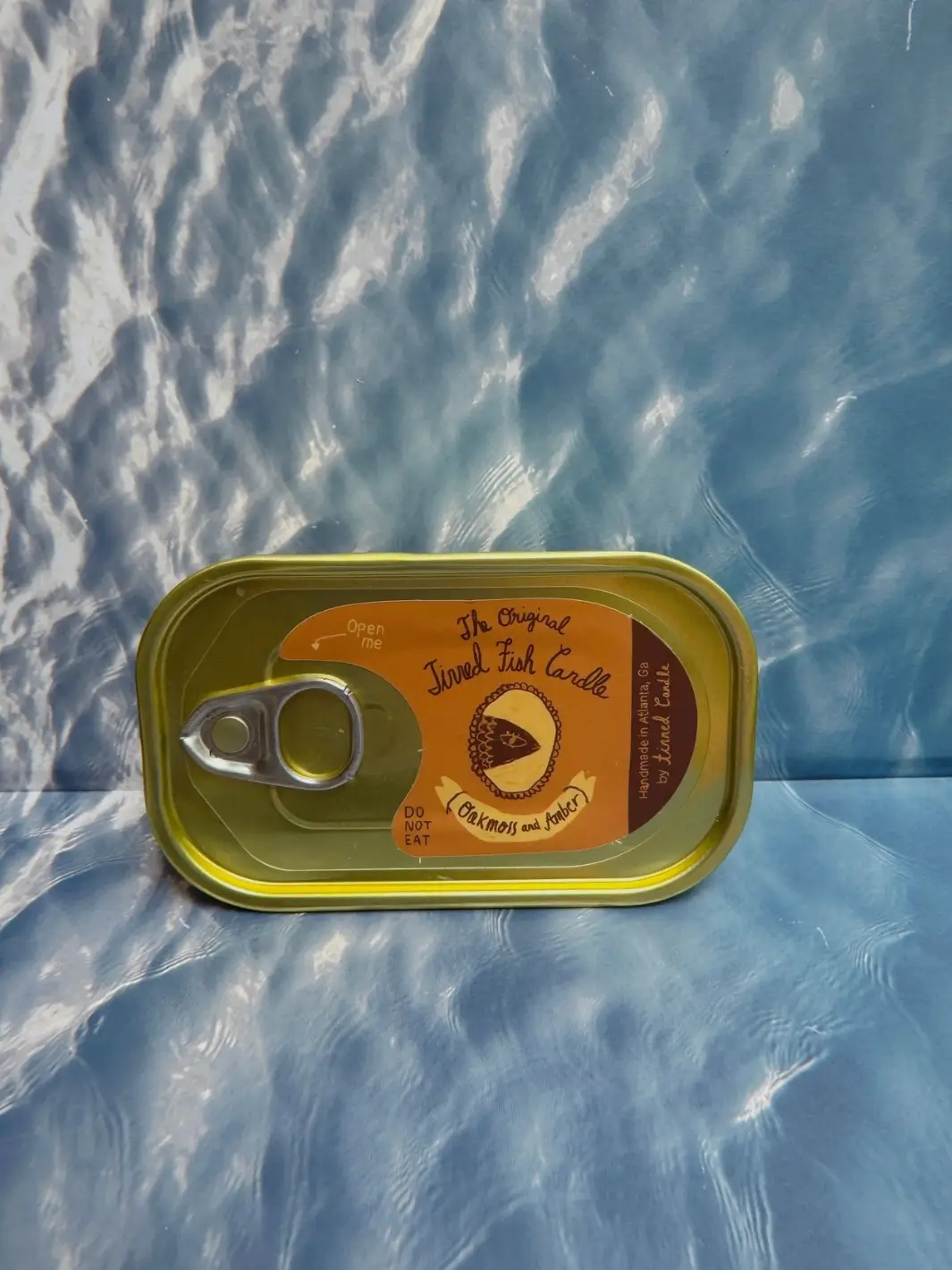 Tinned Fish Candle - Oakmoss & Amber - Image 3