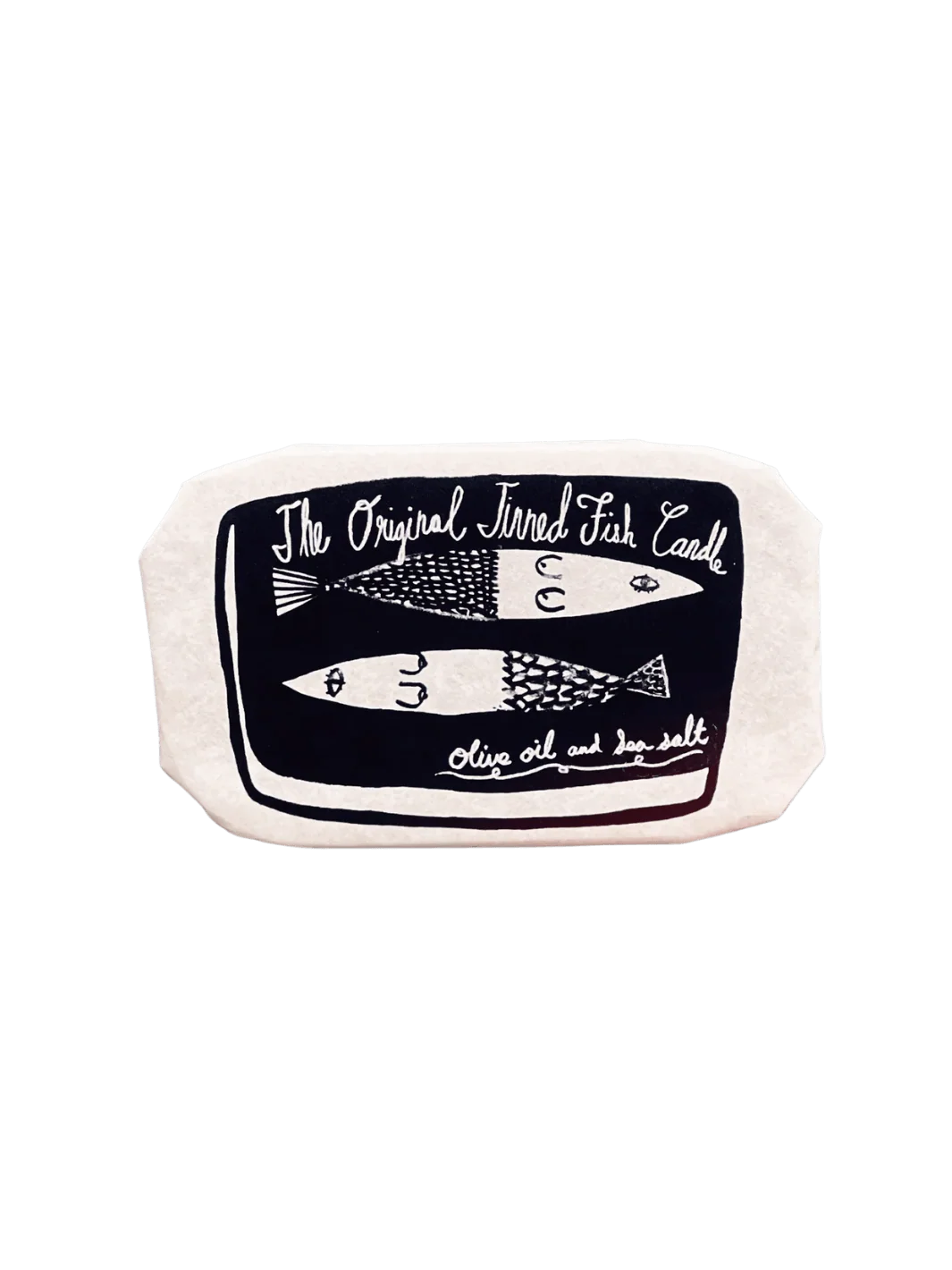 Tinned Fish Candle - Olive Oil and Sea Salt (Ocean Breeze Scented)