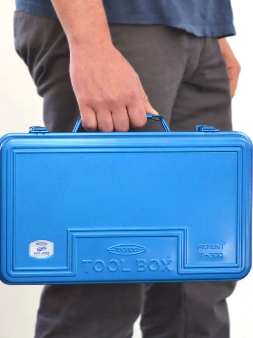 Toyo Steel T-360 Toolbox - Blue - Image 2