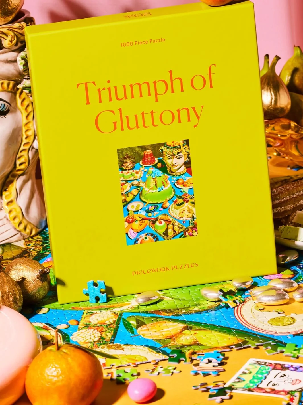 Triumph of Gluttony 1000 Piece Puzzle - Image 4