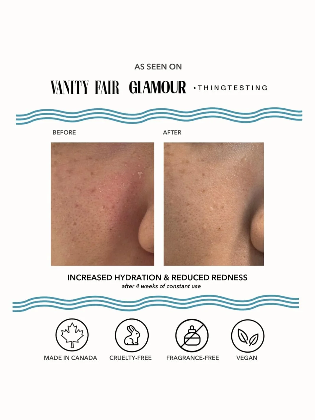 Vacation Skin Redness Recovery Overnight Mask and Moisturizer - Image 2