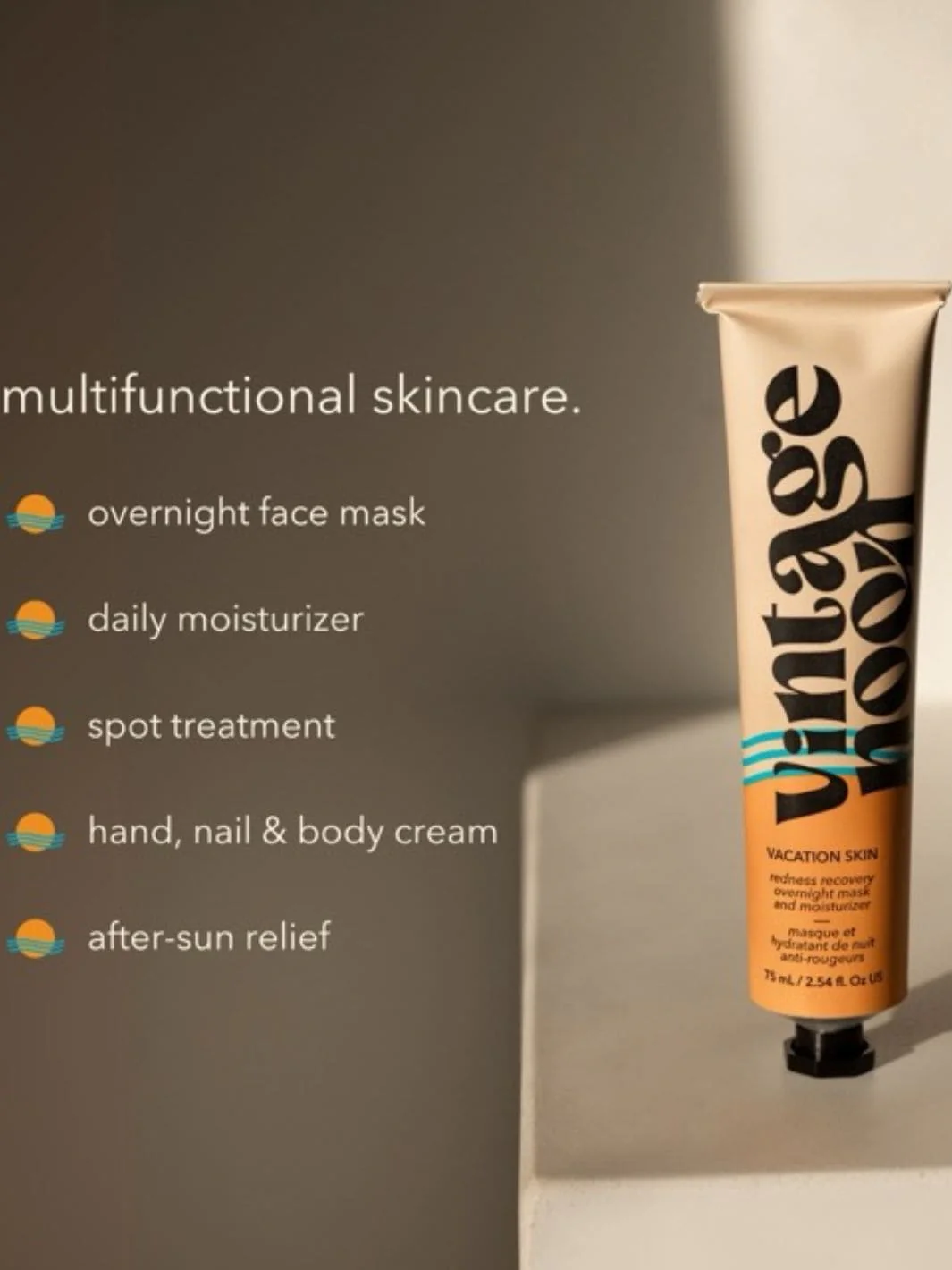 Vacation Skin Redness Recovery Overnight Mask and Moisturizer - Image 9
