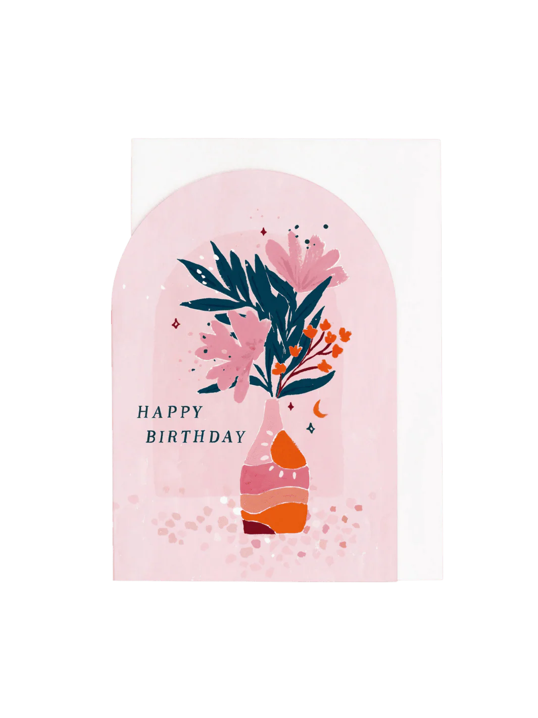 Vase Birthday Card