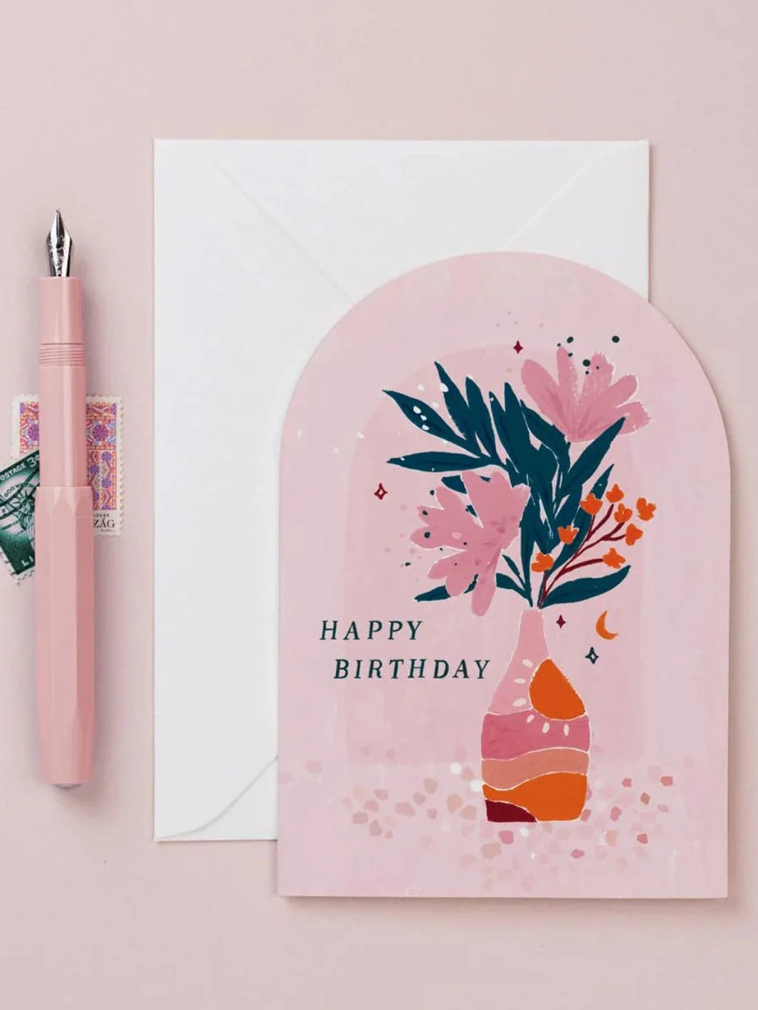 Vase Birthday Card - Image 3