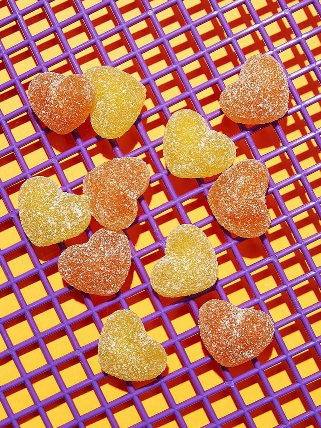 Vegan Sour Peach Hearts - Image 4