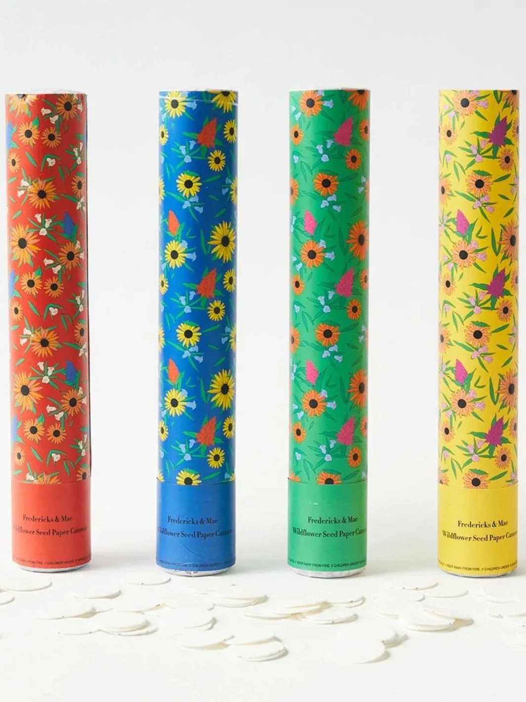 Green Wildflower Seed Paper Cannon - Image 2